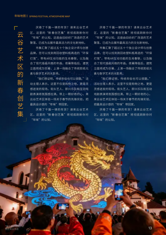 城市市民生活资讯新春特刊模板 - 第13页