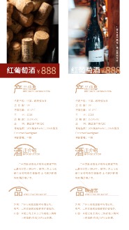 黑金香槟红葡萄酒产品宣传画册模板 - 第16页