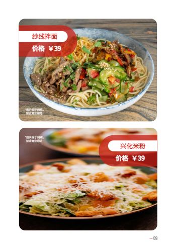 中餐厅招牌菜品宣传画册模板 - 第9页