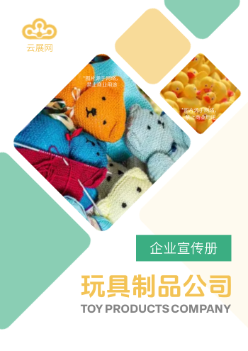 玩具设计玩具制品企业画册
