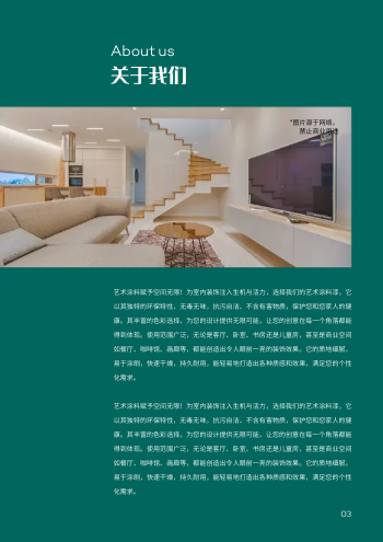 背景墙艺术涂料墙漆产品画册制作 - 第3页