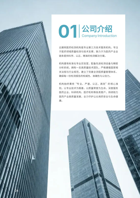 药品检测第三方检测公司画册设计 - 第4页