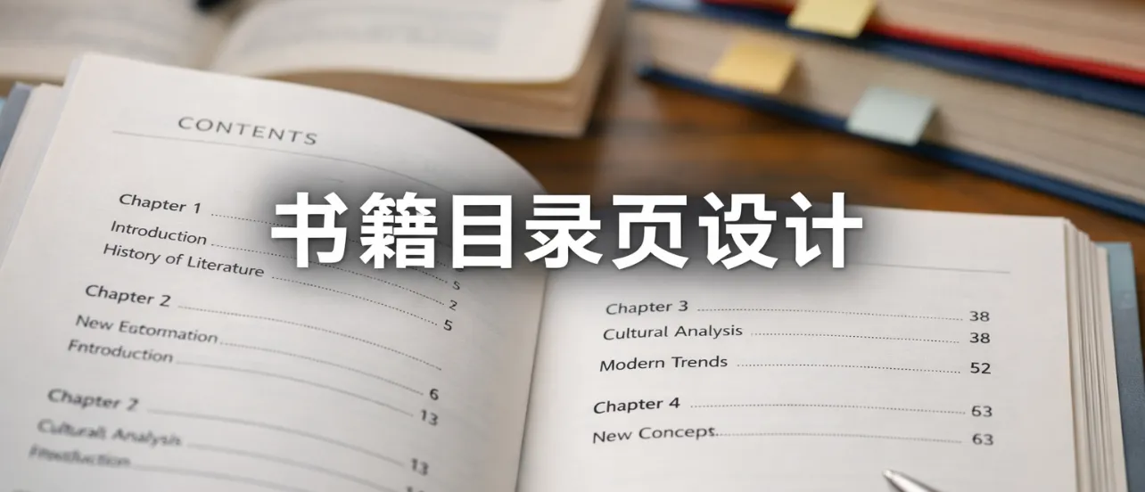 书籍目录页设计