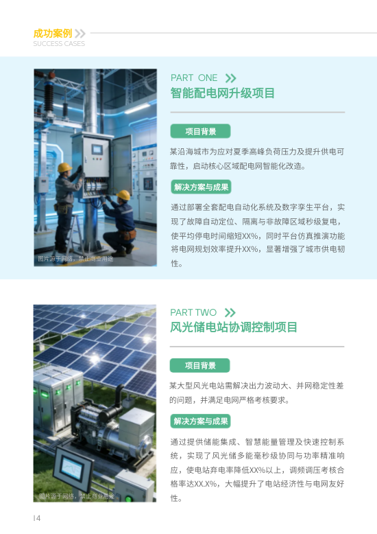 电力科技智能配用电公司画册制作 - 第14页