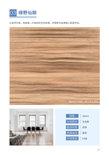 全屋环保生态板材产品手册模板 - 第5页