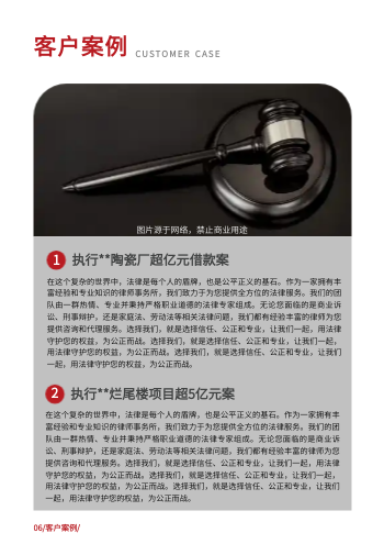 综合性律师事务所公司画册制作 - 第8页
