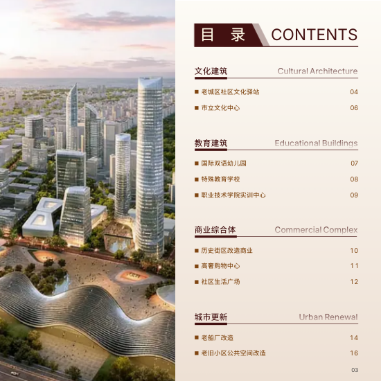 建筑设计地产项目方版作品集模板 - 第3页