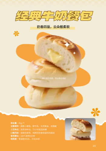 烘焙食品三明治产品手册模板 - 第23页