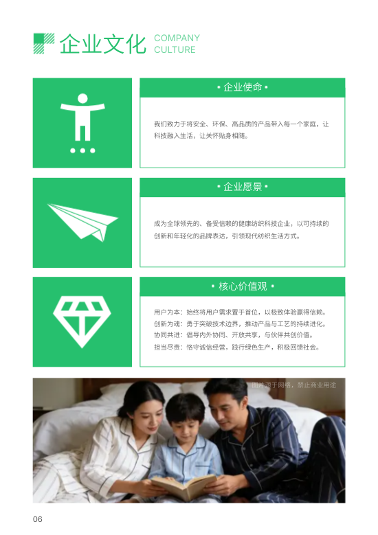 化纤纺织品纺织企业宣传册设计 - 第6页