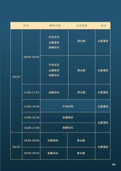 商务座谈会企业会议宣传册制作 - 第7页