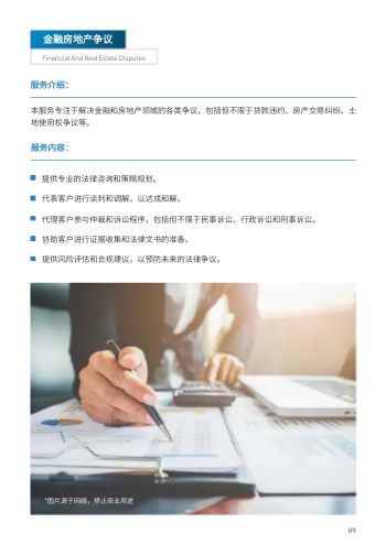 法律服务机构律所企业画册模板 - 第9页