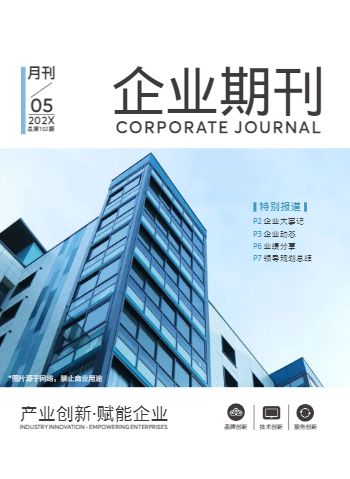 大气商务企业宣传电子期刊