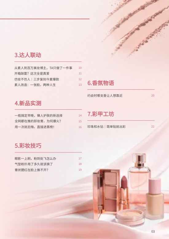时尚美妆流行购物单品推荐杂志设计 - 第3页