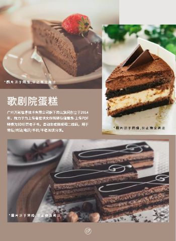 网红甜点蛋糕宣传画册模板 - 第8页