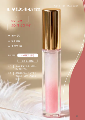 唇部护理唇膏产品画册模板 - 第23页