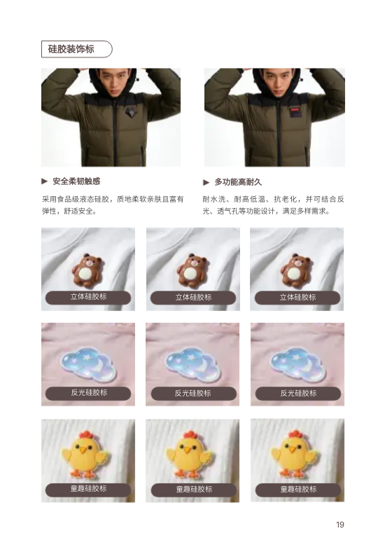 服装辅料纽扣拉链产品画册模板 - 第19页