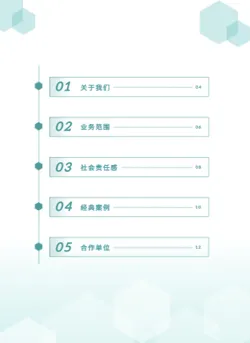 家政服务保洁公司宣传画册模板 - 第3页