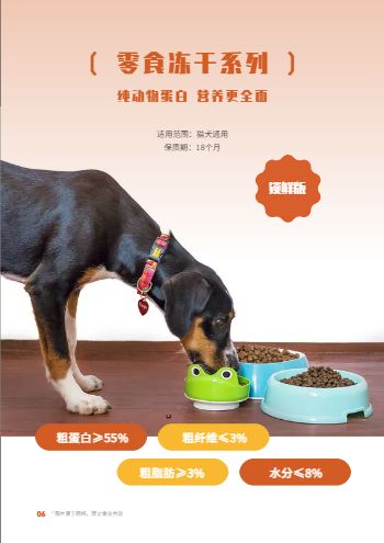 宠物粮猫狗零食产品宣传画册制作 - 第6页