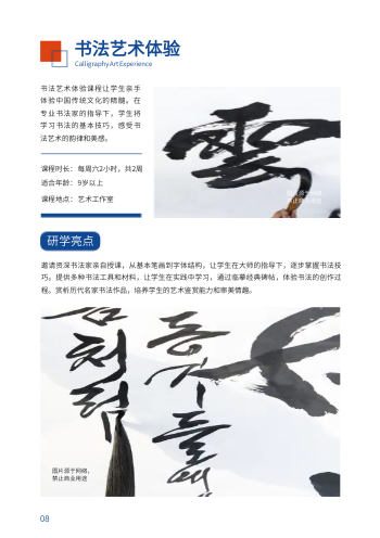 寒暑假文化研学项目产品画册模板 - 第8页