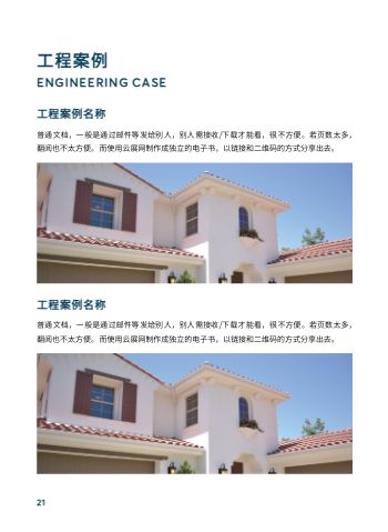 房屋建筑内外涂料产品宣传手册模板 - 第24页