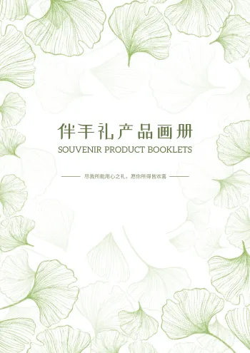 清新创意风产品画册设计欣赏
