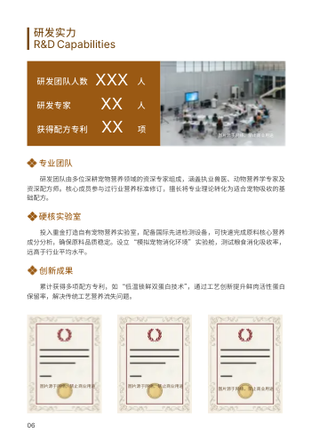 猫粮罐头宠物食品产品画册模板 - 第6页