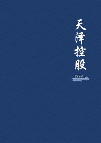 浙江天泽建设控股有限公司--企业画册