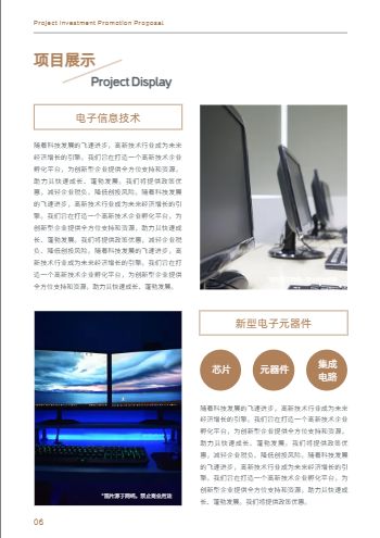商务企业通用项目招商计划书模板 - 第6页