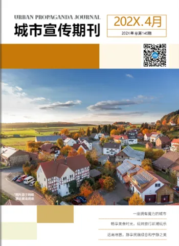 城市宣传期刊制作模板