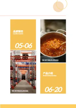 预制食品系列肉制品产品画册制作 - 第3页