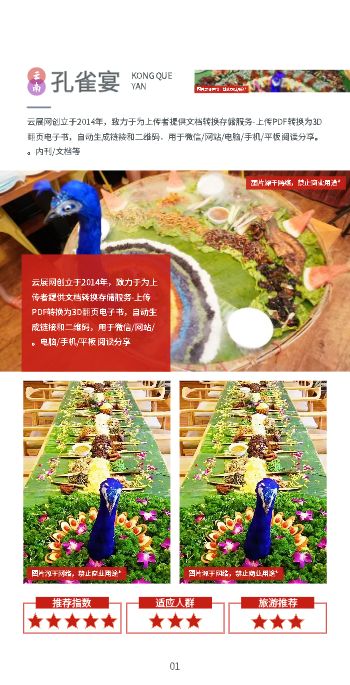 云南旅游美食推介手册模板 - 第5页